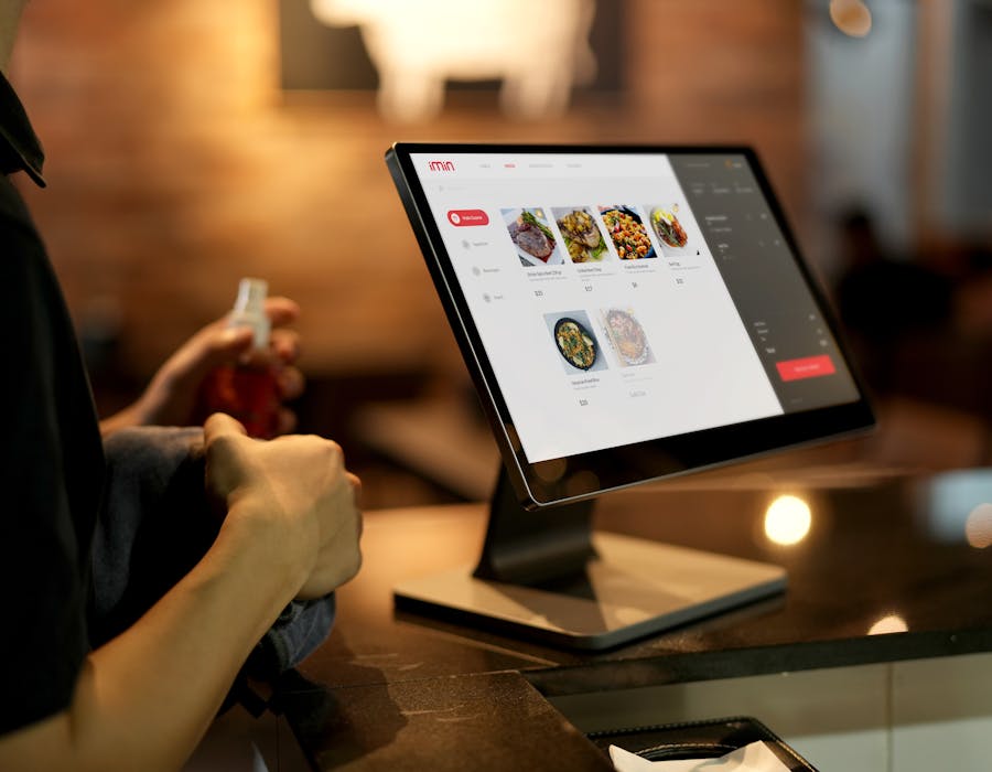 Kiosk digital de pedido